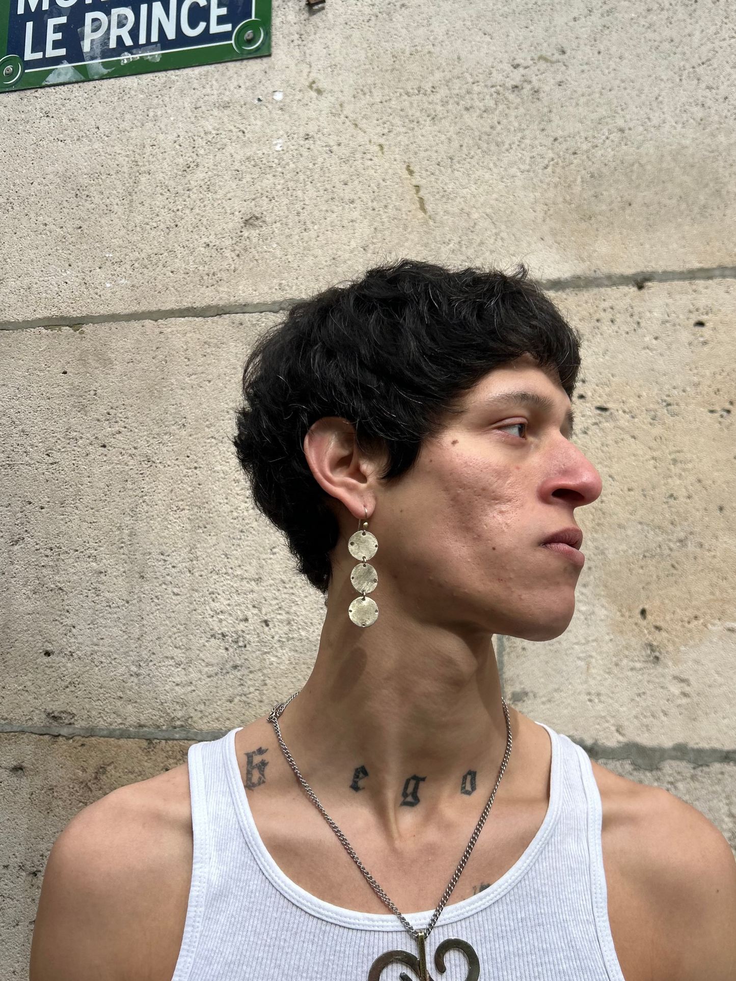 Boucles d'oreille Disques