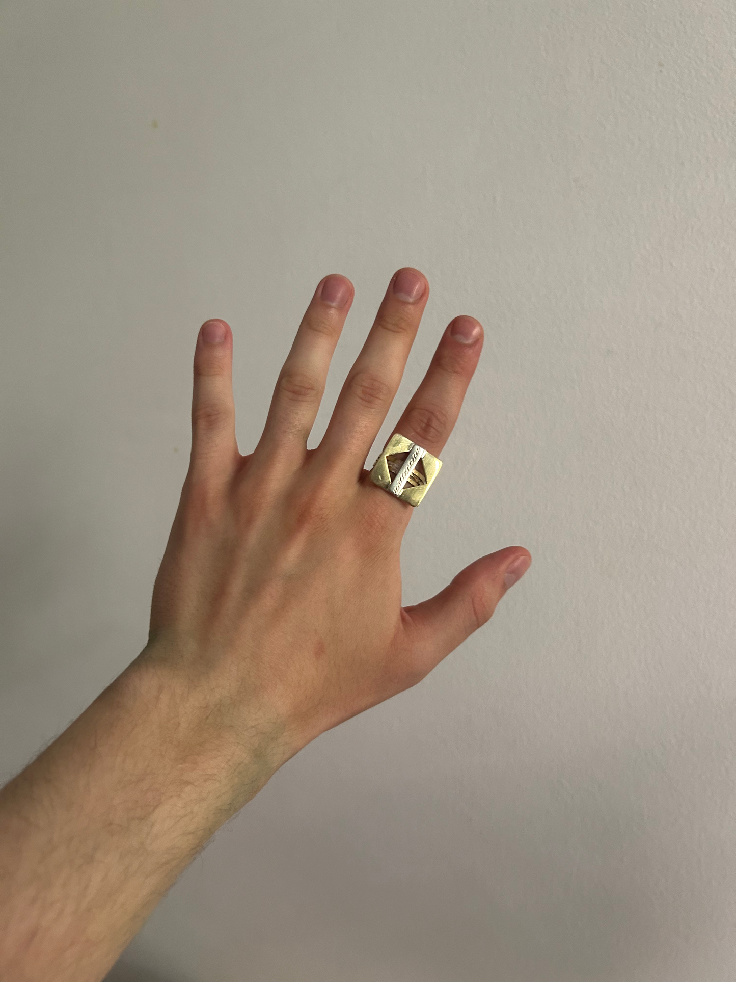 Bague Contrastes
